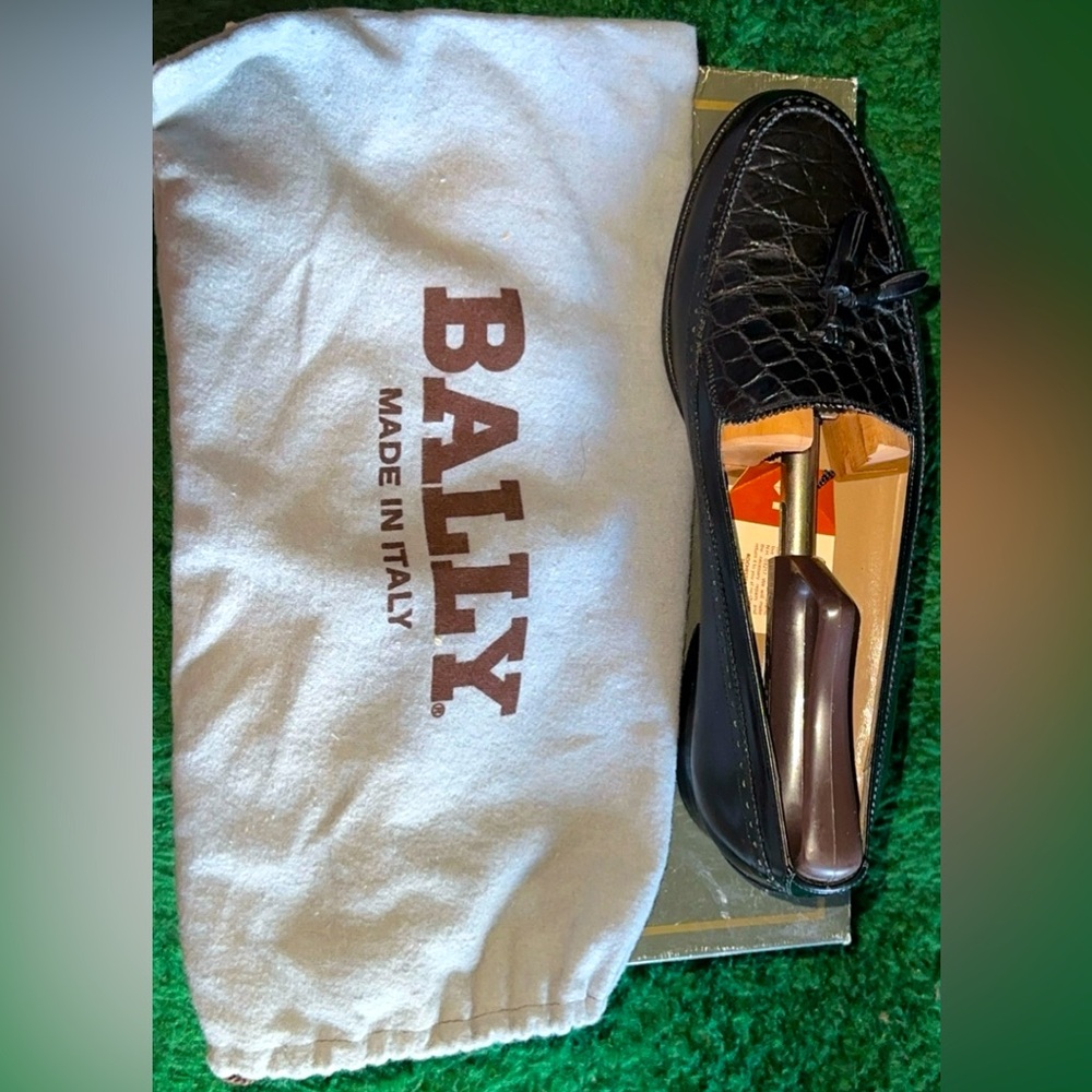 COPY - Bally (jasper) Genuine Alligator Men Dress Shoe's